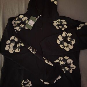 Denim Tears x CPFM Cactus Tears Wreath Hoodie - Black Small